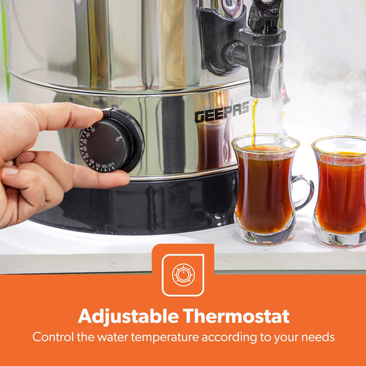Geepas 20L Stainless Steel Water Boiler - GK38048