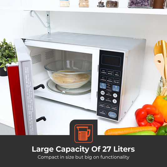 Geepas 27L Digital Microwave Oven - GMO1876-27LD
