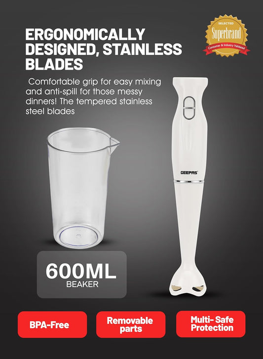 Geepas Hand Blender - GHB6143