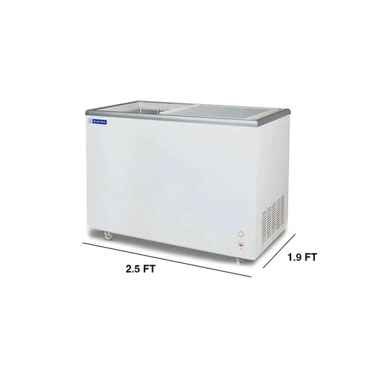 Blue Star 150L Glass Top Freezer - EGT150FOD