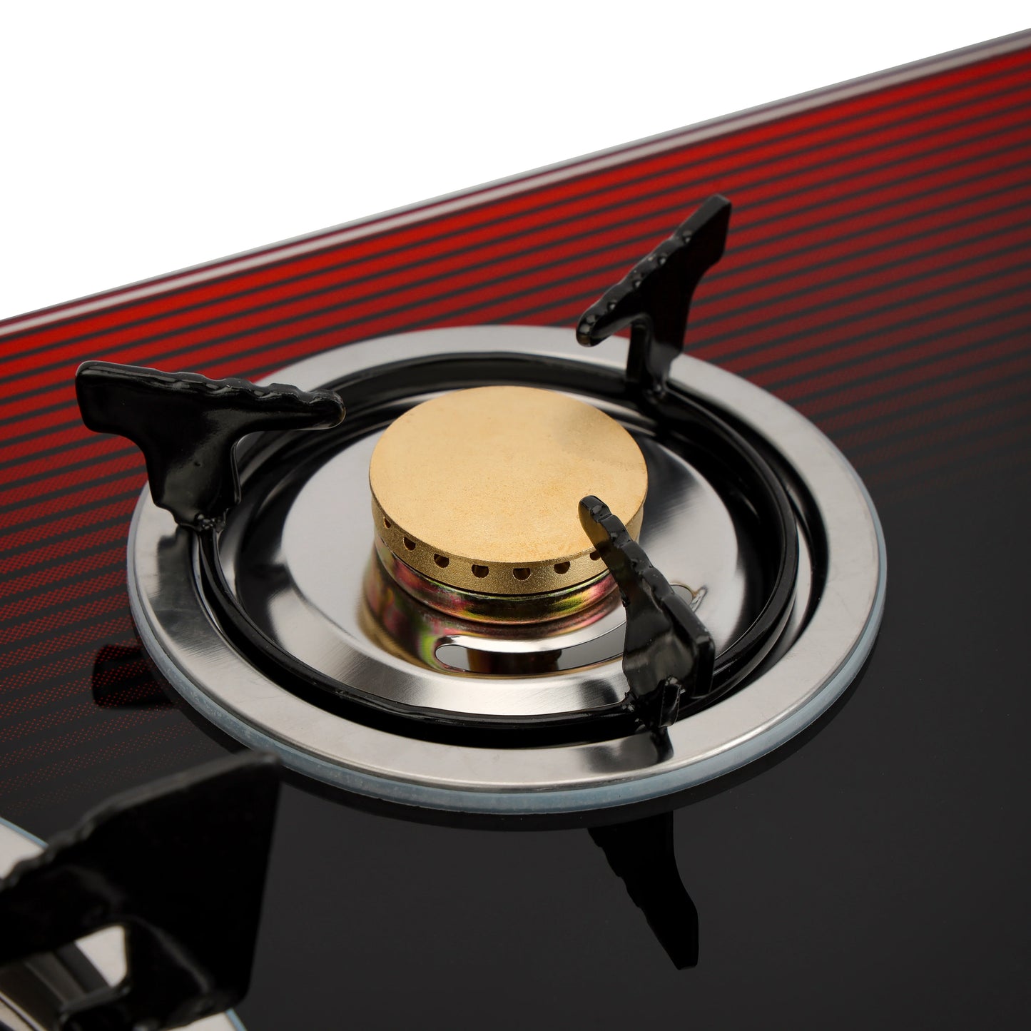 Geepas 3 Gas Burner Glass SS Frame - GGC31012