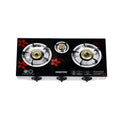 Geepas Gas 3 Burner Glass Top - GK6759