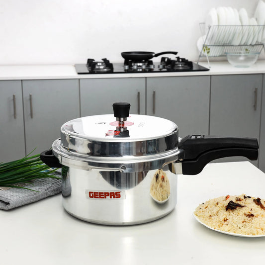 Geepas 7.5L SS Aluminium Pressure Cooker - GPC327