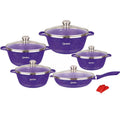 Dessini 12pc Purple - Cookware Set