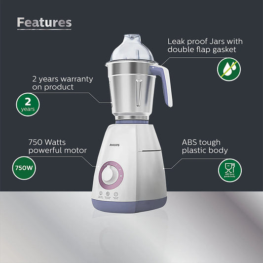 Philips 4 Jar Mixer Grinder - HL7701/01