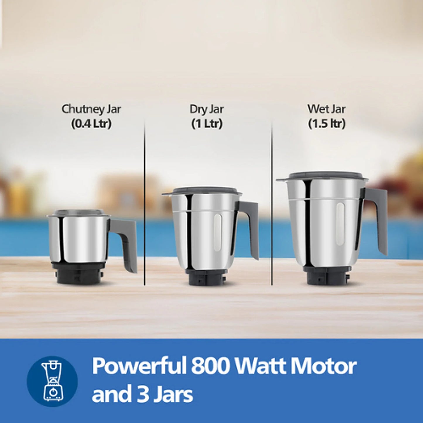 Philips Mixer 3 Jar - HL7770