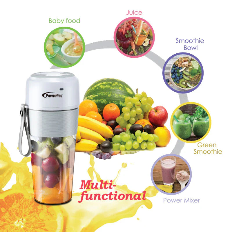 Powerpac Portable USB Blender - PPBL339