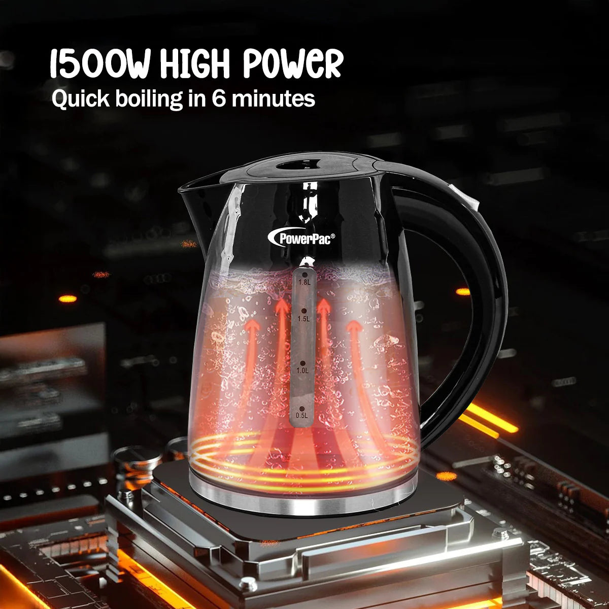 PowerPac 1.8L Kettle Jug - PPJ2010