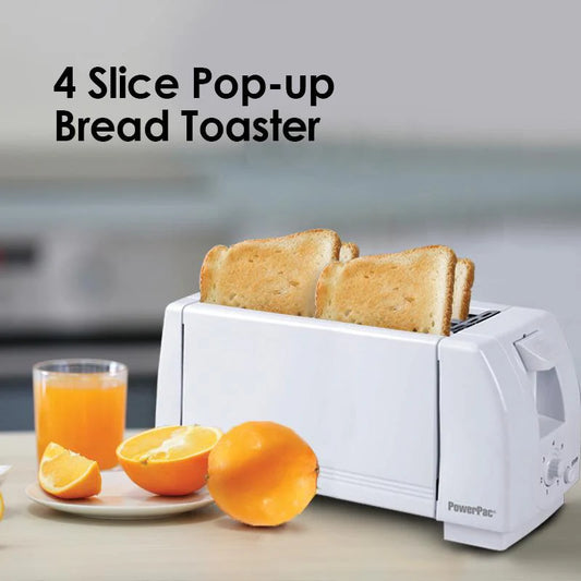PowerPac Toaster 4 Slices - PPT04