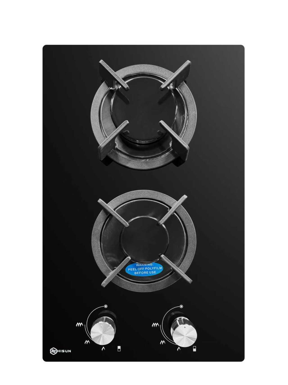 Hisun Small Built-In Double Gas Burner - AQB2001