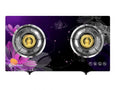 Hisun Two Burner Gas Stove Purple Flower - ATB251