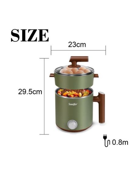 Sonifer 0.5L and 1.2L Double Electric Cooker - SF1505