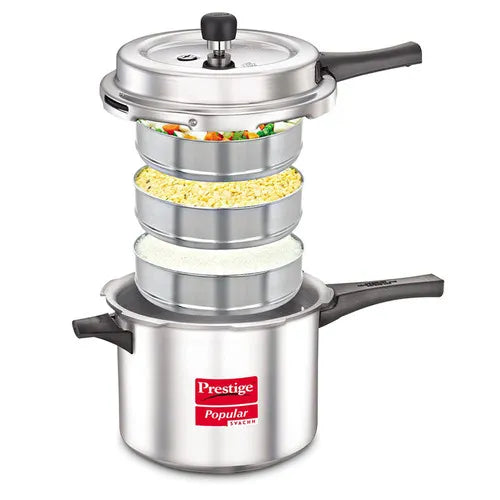 Prestige Popular 5L SVACHH Pressure Cooker Silver - 10167