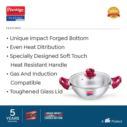Prestige Platina 24CM Pop Kadai - 36886