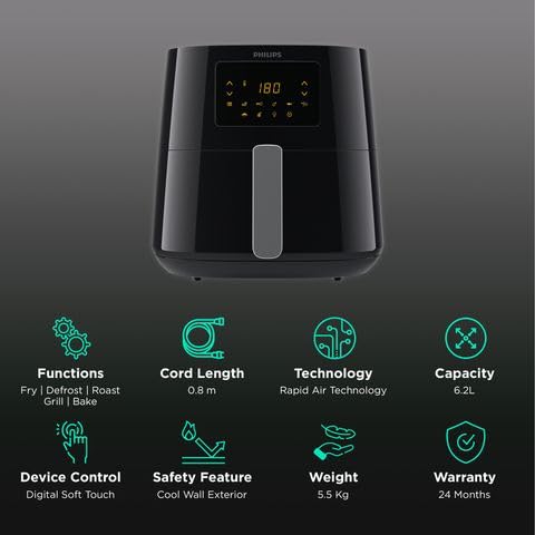 Philips Airfryer 6.2L - HD9720