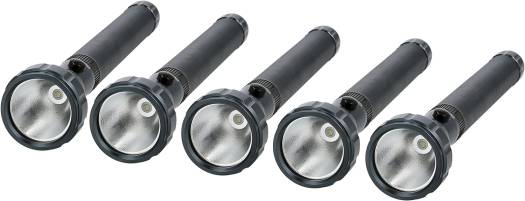 Geepas 5 in 1 Rechargeable LED Flashlight - GFL4669N