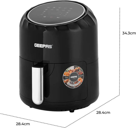 Geepas 3.5L Digital AirFryer - GAF37512N