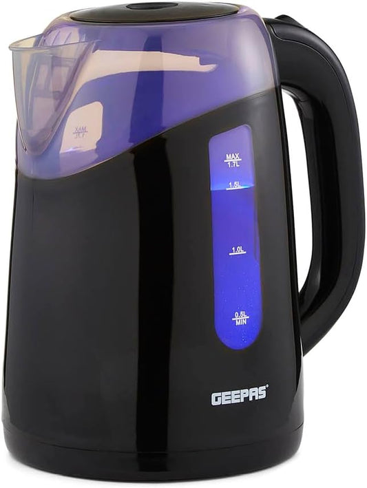 Geepas Plastic Kettle 1.7L - GK38027