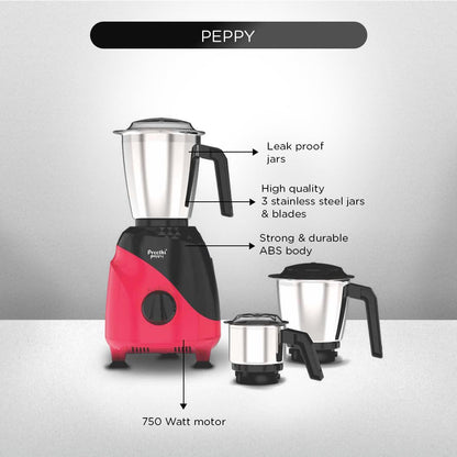 Preethi Mixer Grinder PEPPY - MG245