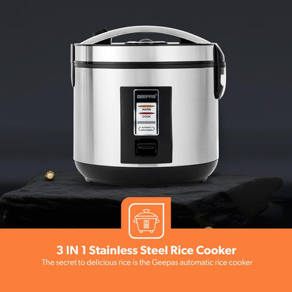 Geepas 1.8L Rice Cooker - GRC4330