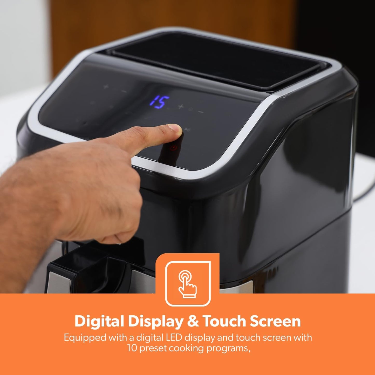 Geepas 5L Digital AirFryer - GAF37527