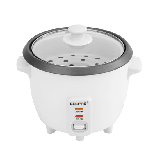 Geepas 0.6L Multifunctional Rice Cooker - GRC1828H