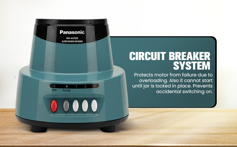 Panasonic Super Mixer Grinder 3 Jars - MXAV325
