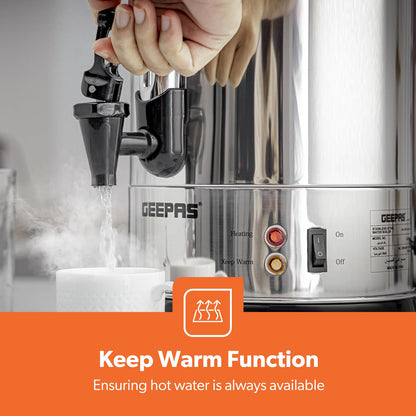 Geepas 20L Stainless Steel Water Boiler - GK38048