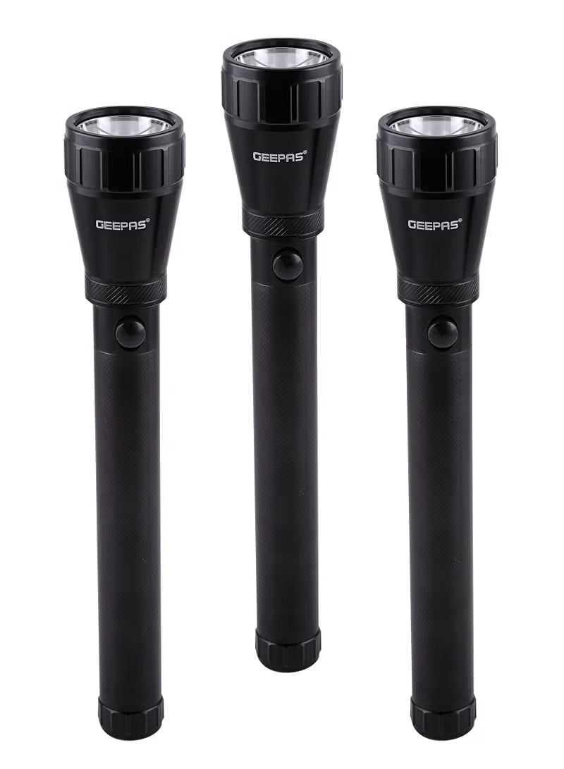 Geepas 3pcs Flash Light Water Proof - GFL51076