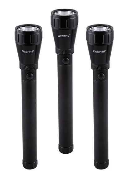 Geepas 3pcs Flash Light Water Proof - GFL51076