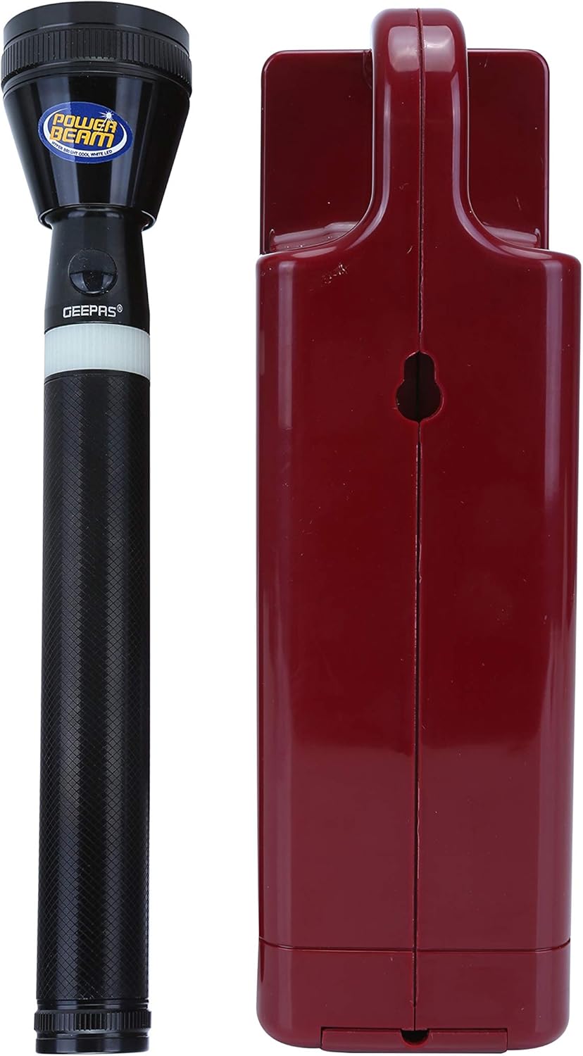 Geepas Rechargeable LED Flashlight - GEFL51029