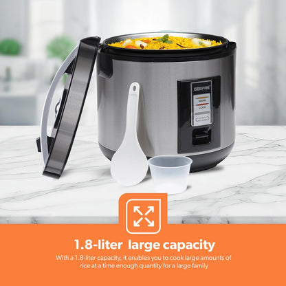 Geepas 1.8L Rice Cooker - GRC4330