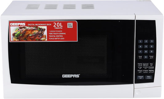 Geepas 20L Digital Microwave Oven - GMO1895