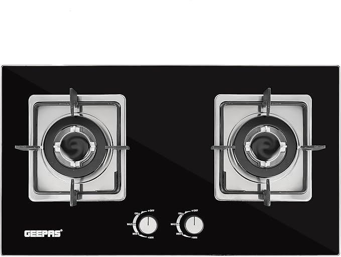 Geepas 2 in 1 Built-In Gas Stove  - GGC31018