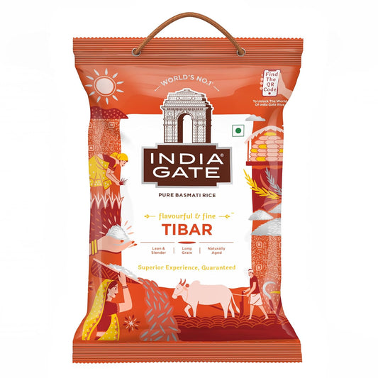 India Gate Basmati Rice Tibar 5KG