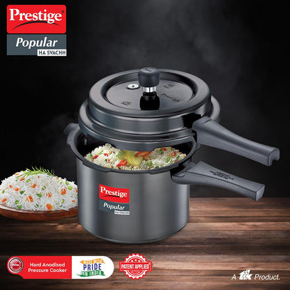 Prestige Popular 5L HA SVACHH Pressure Cooker Black - 2350