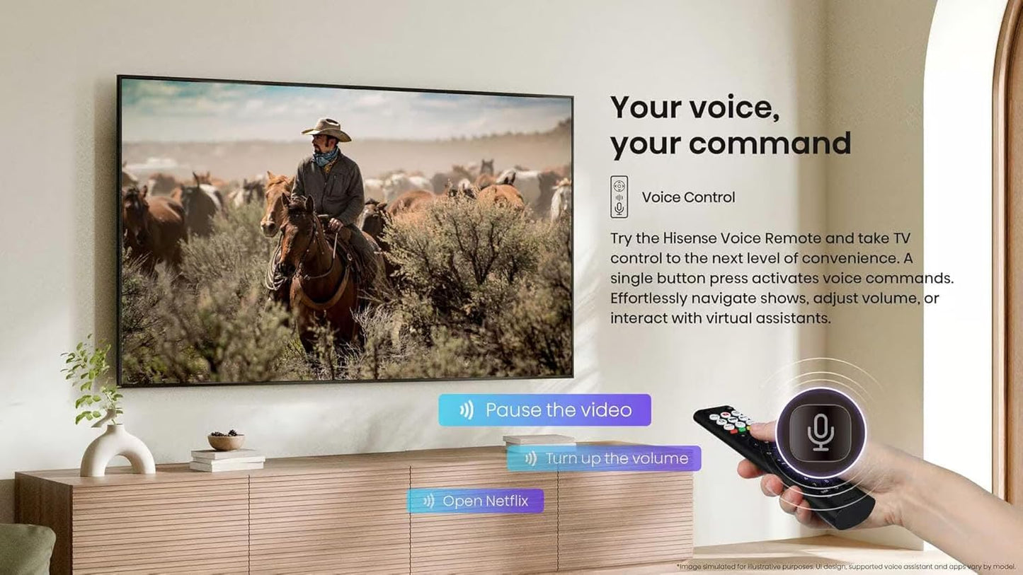 Hisense 65" 4K UHD Smart TV - 65A61Q