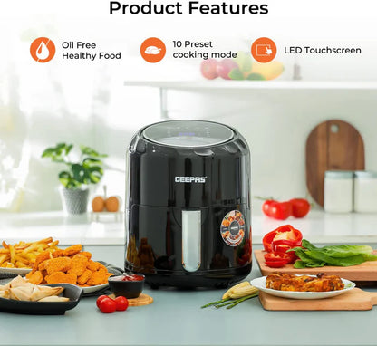Geepas 3.5L Digital AirFryer - GAF37512N