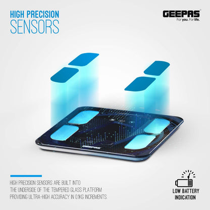 Geepas Digital Body Fat Scale - GBS46505UK