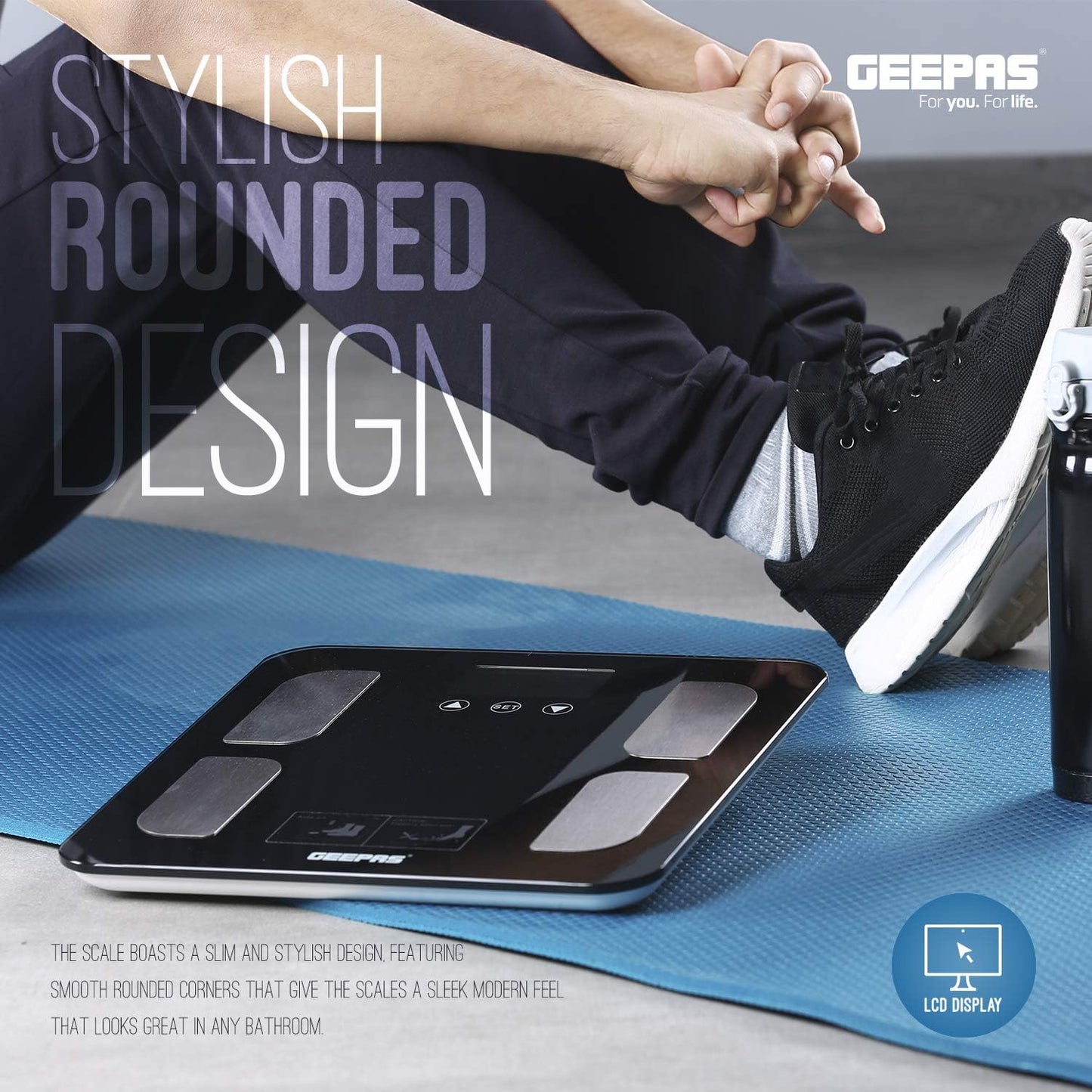 Geepas Digital Body Fat Scale - GBS46505UK