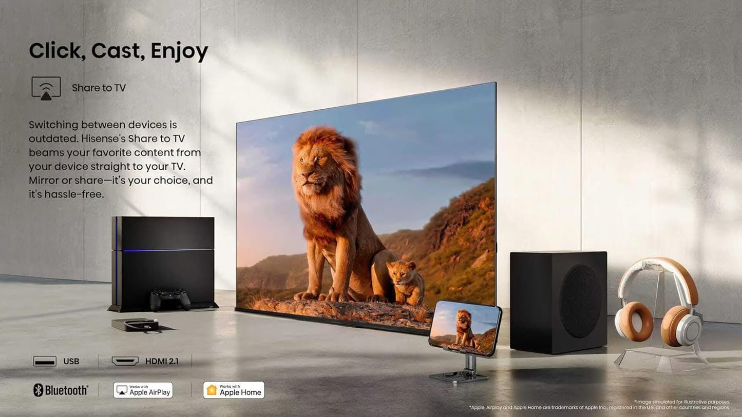 Hisense 65" 4K UHD Smart TV - 65A61Q