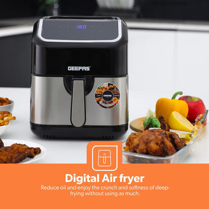 Geepas 5L Digital AirFryer - GAF37527