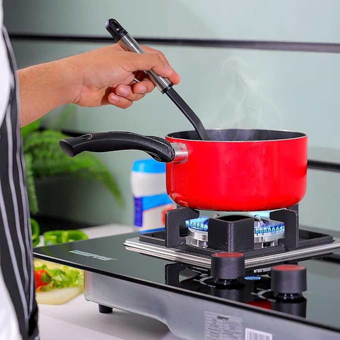 Geepas 2 in 1 Built-In Gas Stove  - GGC31018