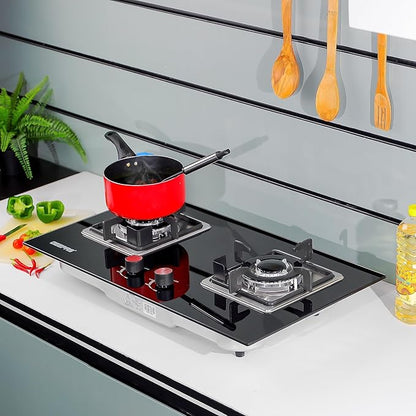 Geepas 2 in 1 Built-In Gas Stove  - GGC31018