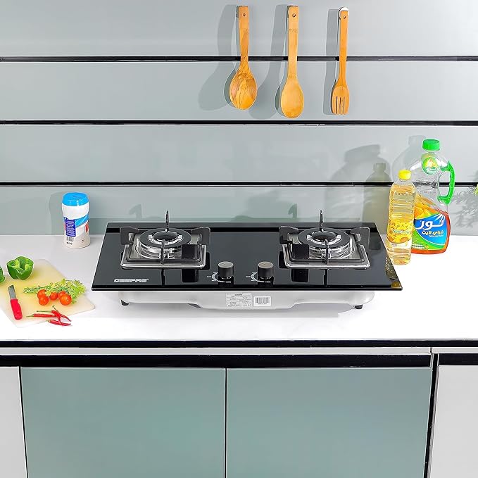 Geepas 2 in 1 Built-In Gas Stove  - GGC31018