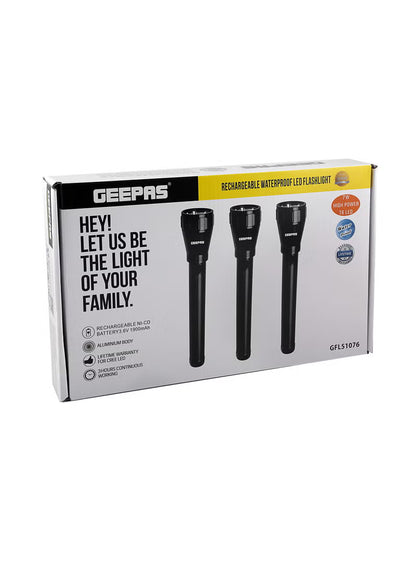 Geepas 3pcs Flash Light Water Proof - GFL51076