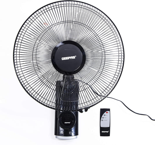 Geepas 16" Wall Fan with Remote Control - GF9479N