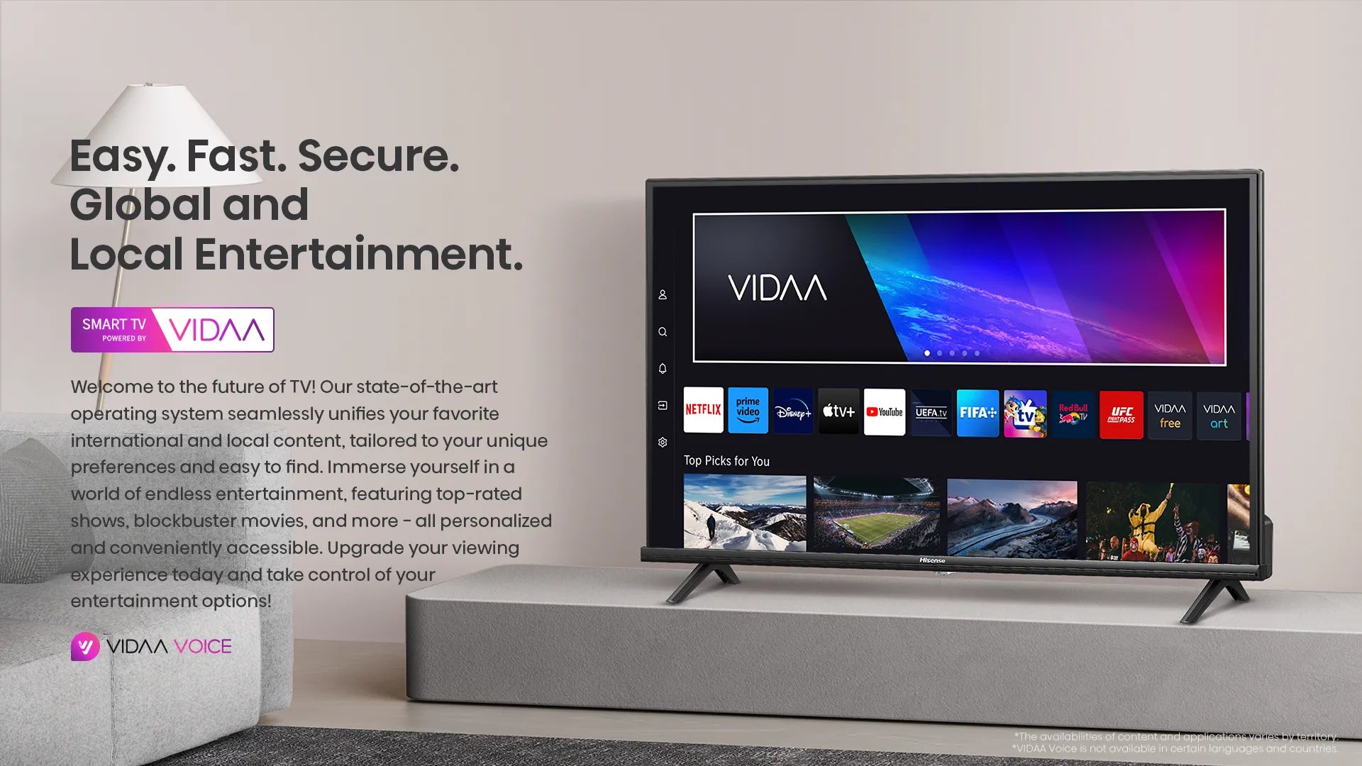 Hisense 32" Smart TV - 32A4N