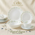 Cello 20pcs Tropical Lagoon Dinner Set (Dazzle Collection)