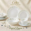 Cello 18pcs Tropical Lagoon Dinner Set (Dazzle Collection)